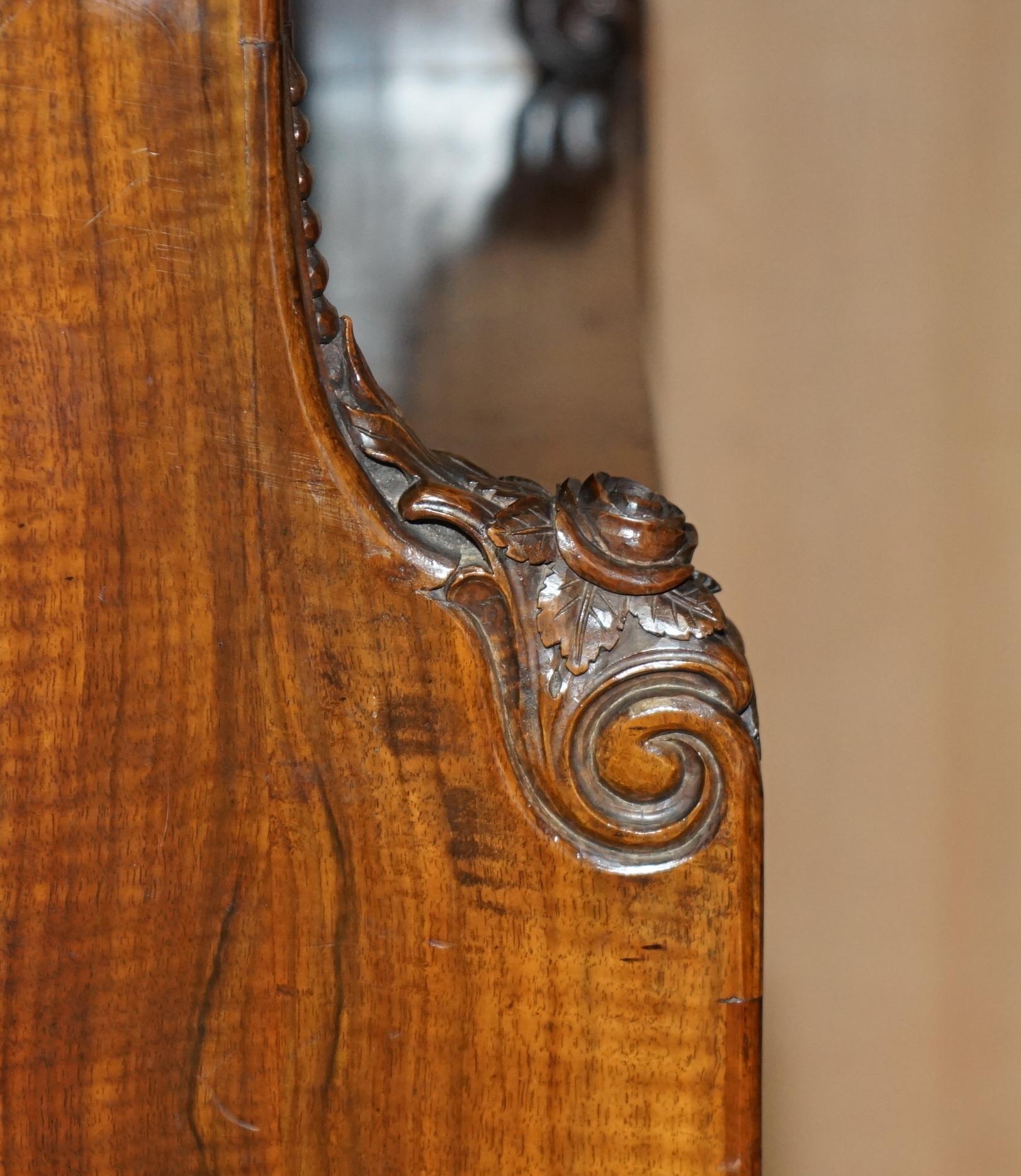 IMPORTANTE COPPIA DI LIBRERIE IN LEGNO DUREVOLE REGENCY DI 2,1 METRI DI ALTEZZA in vendita 8