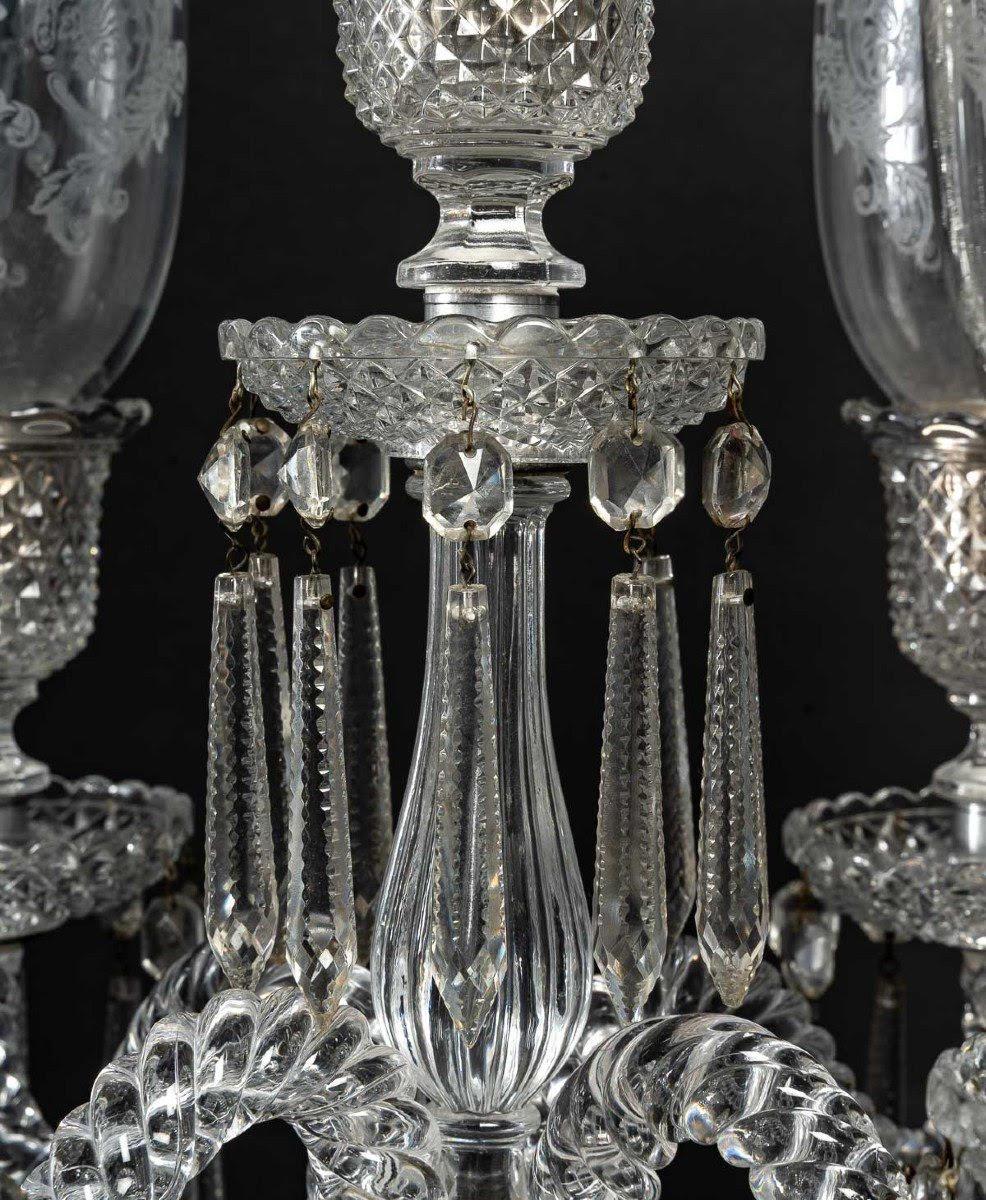 20th Century Important Pair of Candlesticks of the House of Baccarat