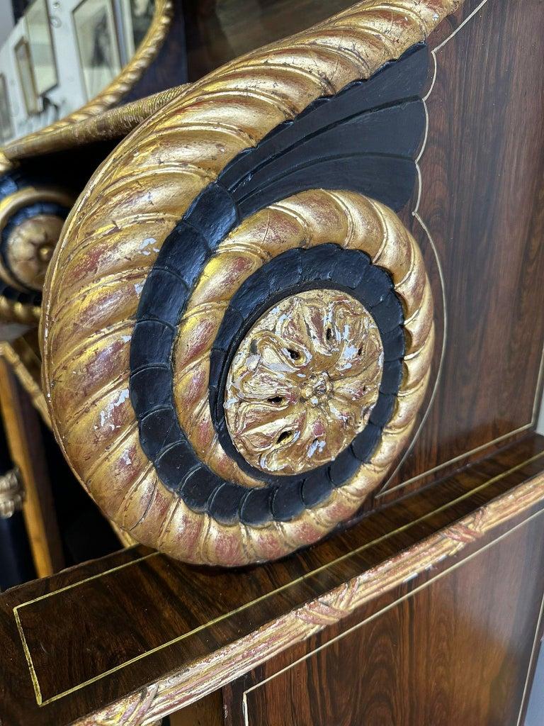 IMPORTANT PAIR OF EMPIRE SHELVES Napoleon III 19th century For Sale 3