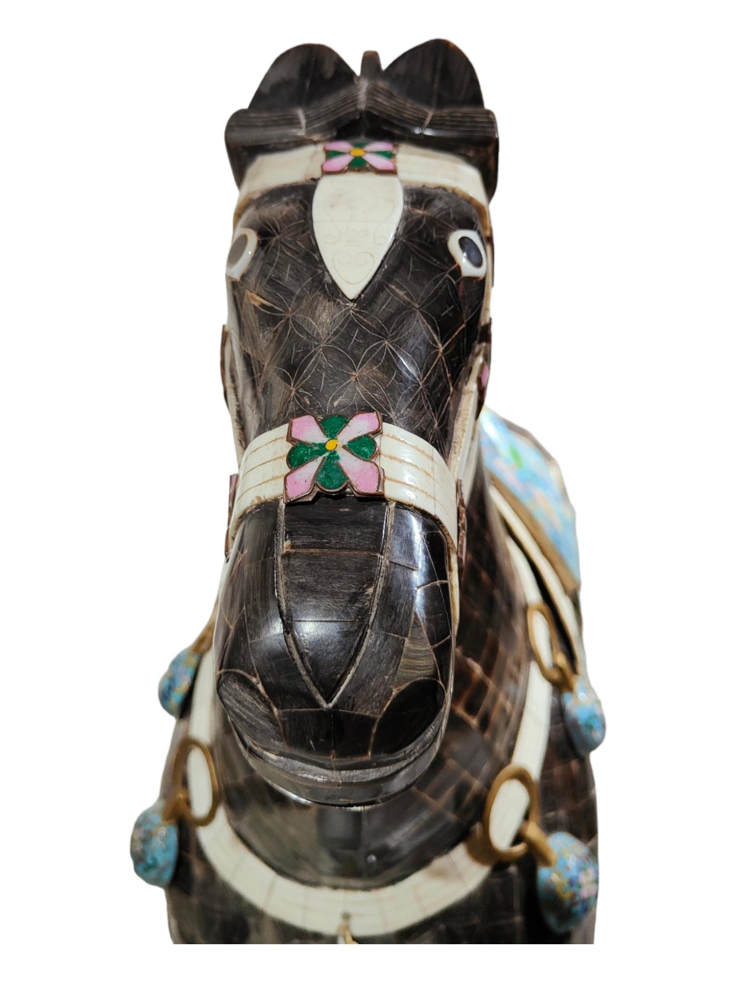 Important Pair of Horses from the Ching Dynasty For Sale 14