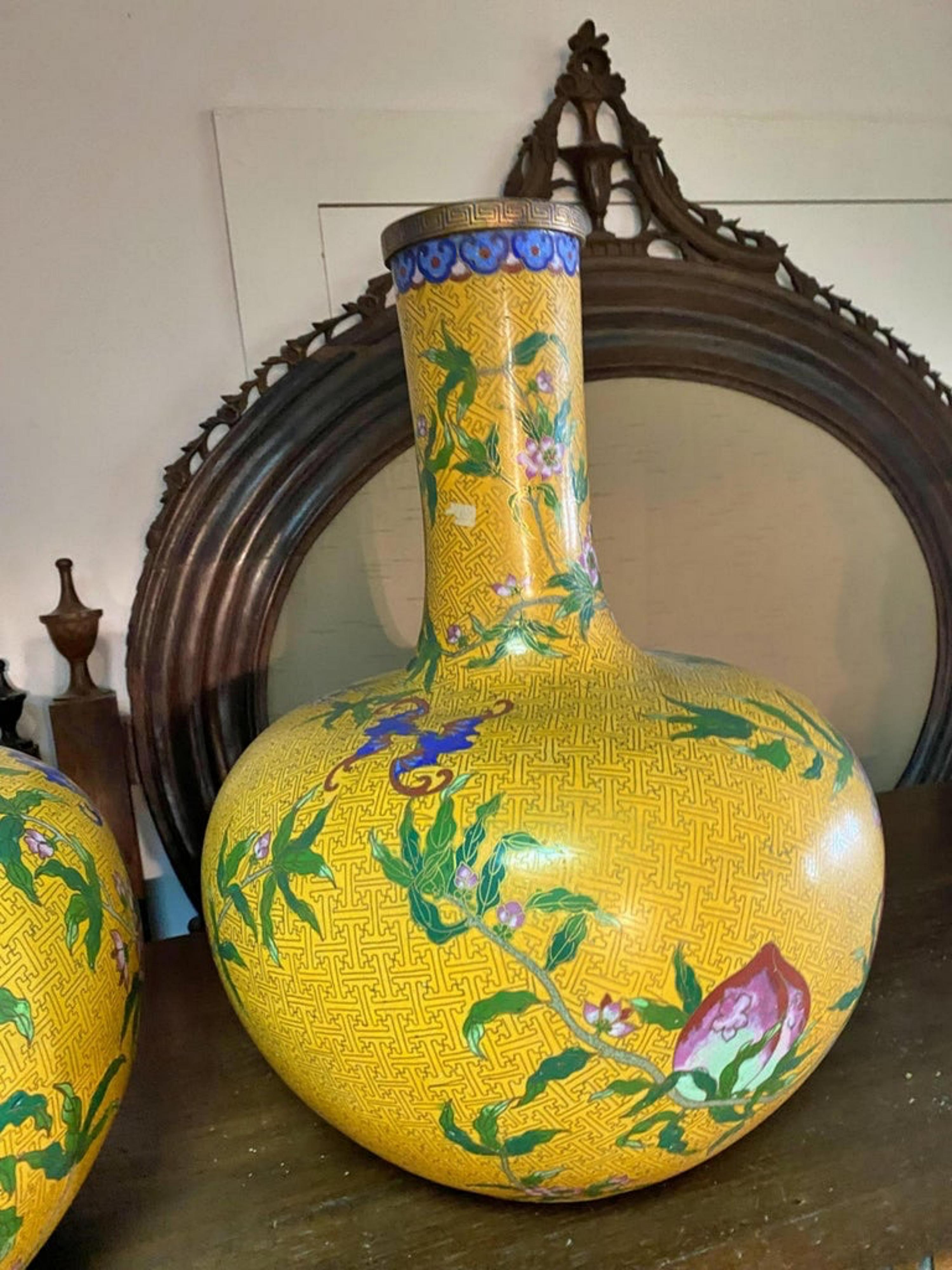 Important Pair of Jars Chinese from the 19th Century For Sale 2