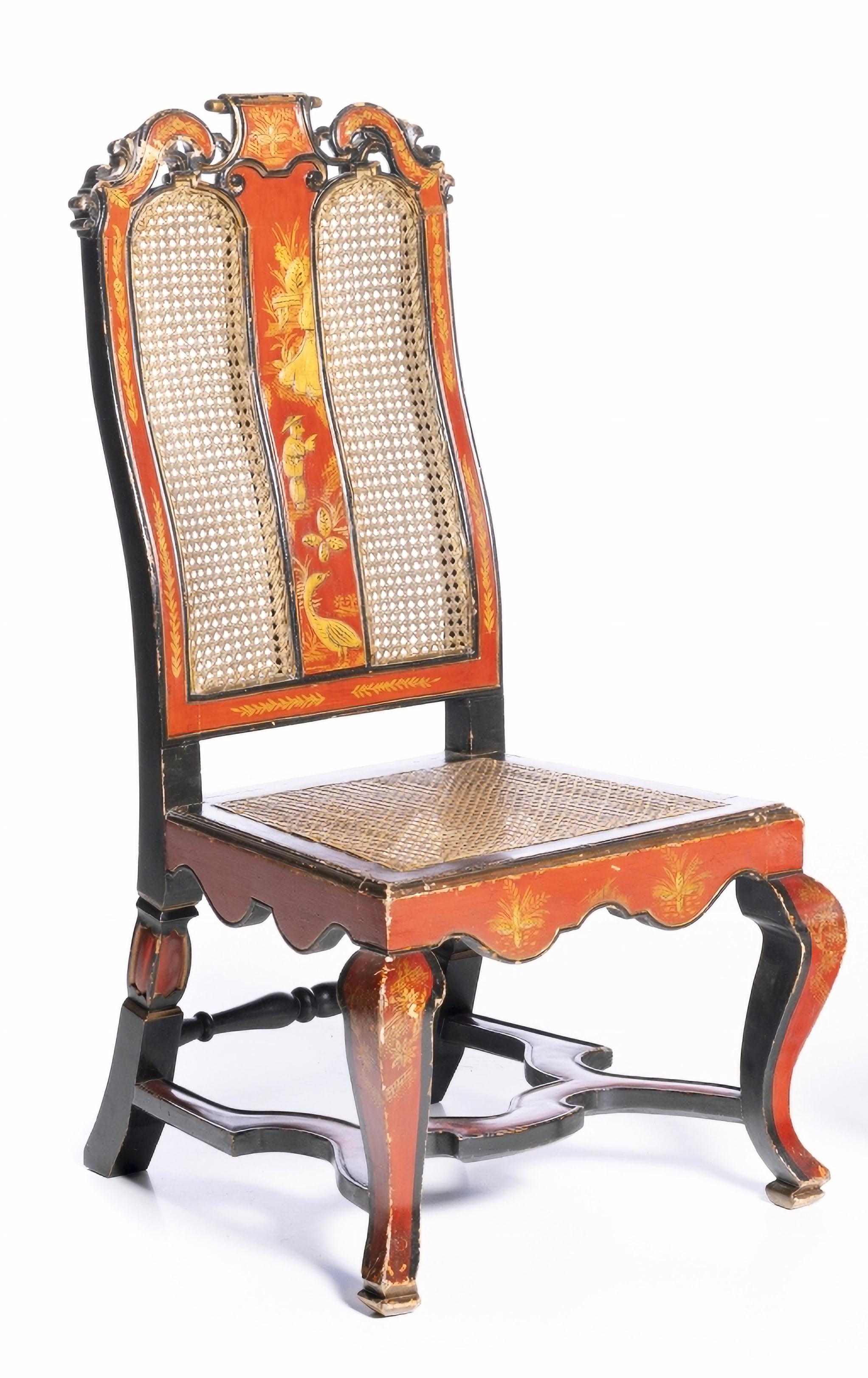 George II Importante paire de chaises JORGE II  Depuis le 18ème siècle en vente