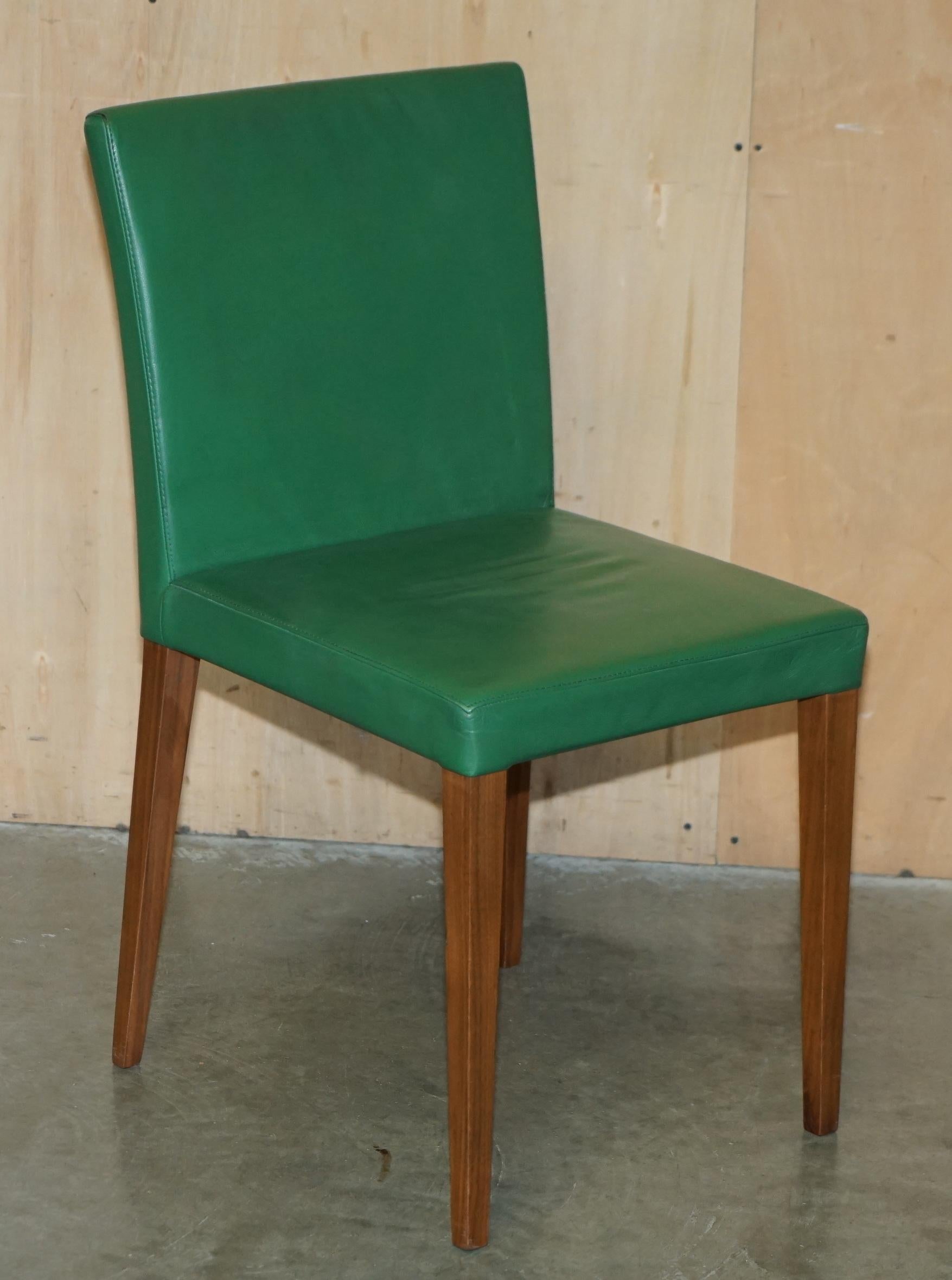 Wichtiges Paar SELTENE ORIGINAL ROLEX GRÜNE LEDER-BOUTIQUE DEALERS ARMCHAIRs 5