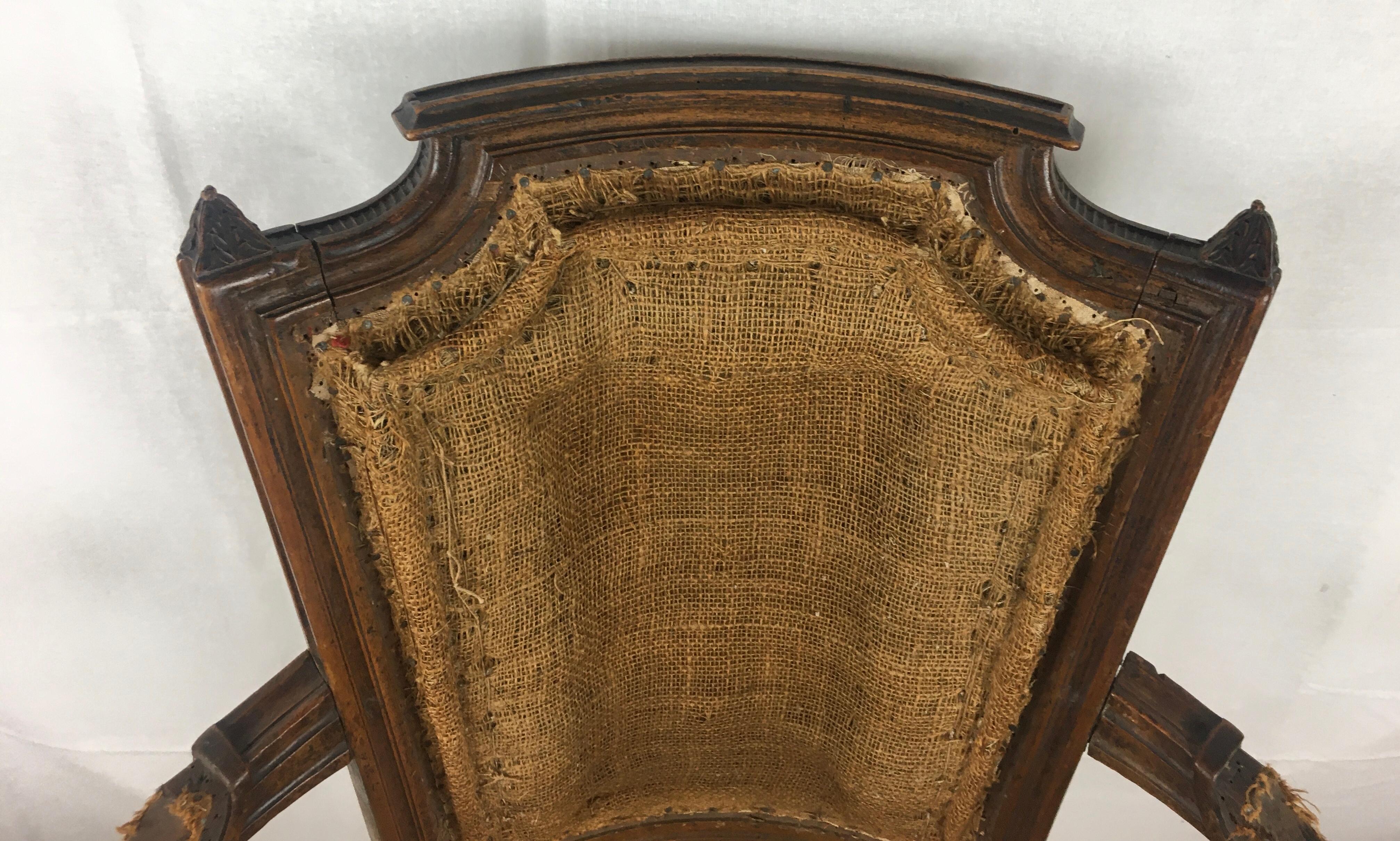 XVIIIe siècle et antérieur Paire de fauteuils ou fauteuils Louis XVI du 18ème siècle, estampillés/signés  en vente
