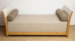 Important Parchment Daybed by Jansen