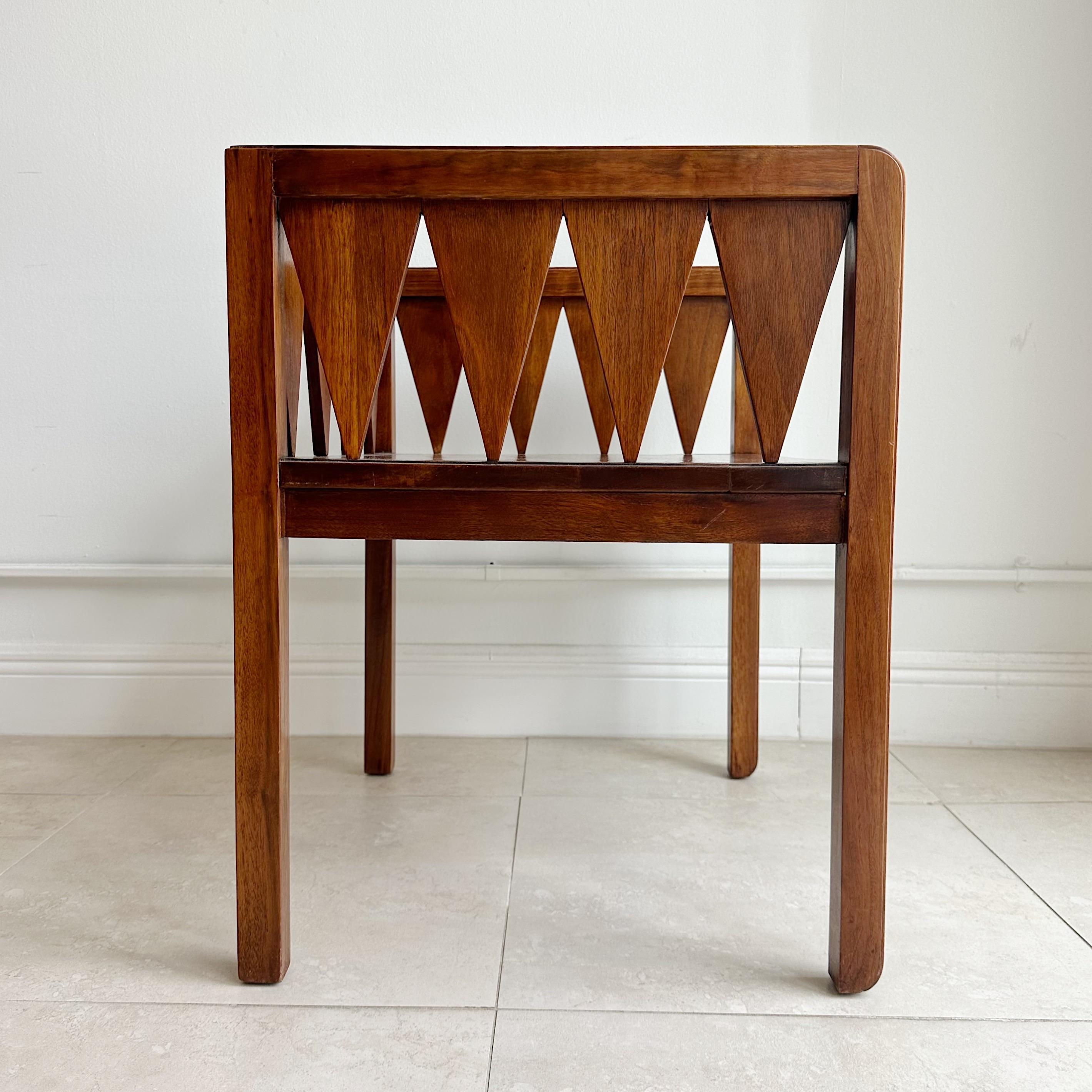Hand-Crafted Important Custom One of One Paul Frankl Galleries Skyscraper Chair, circa 1927