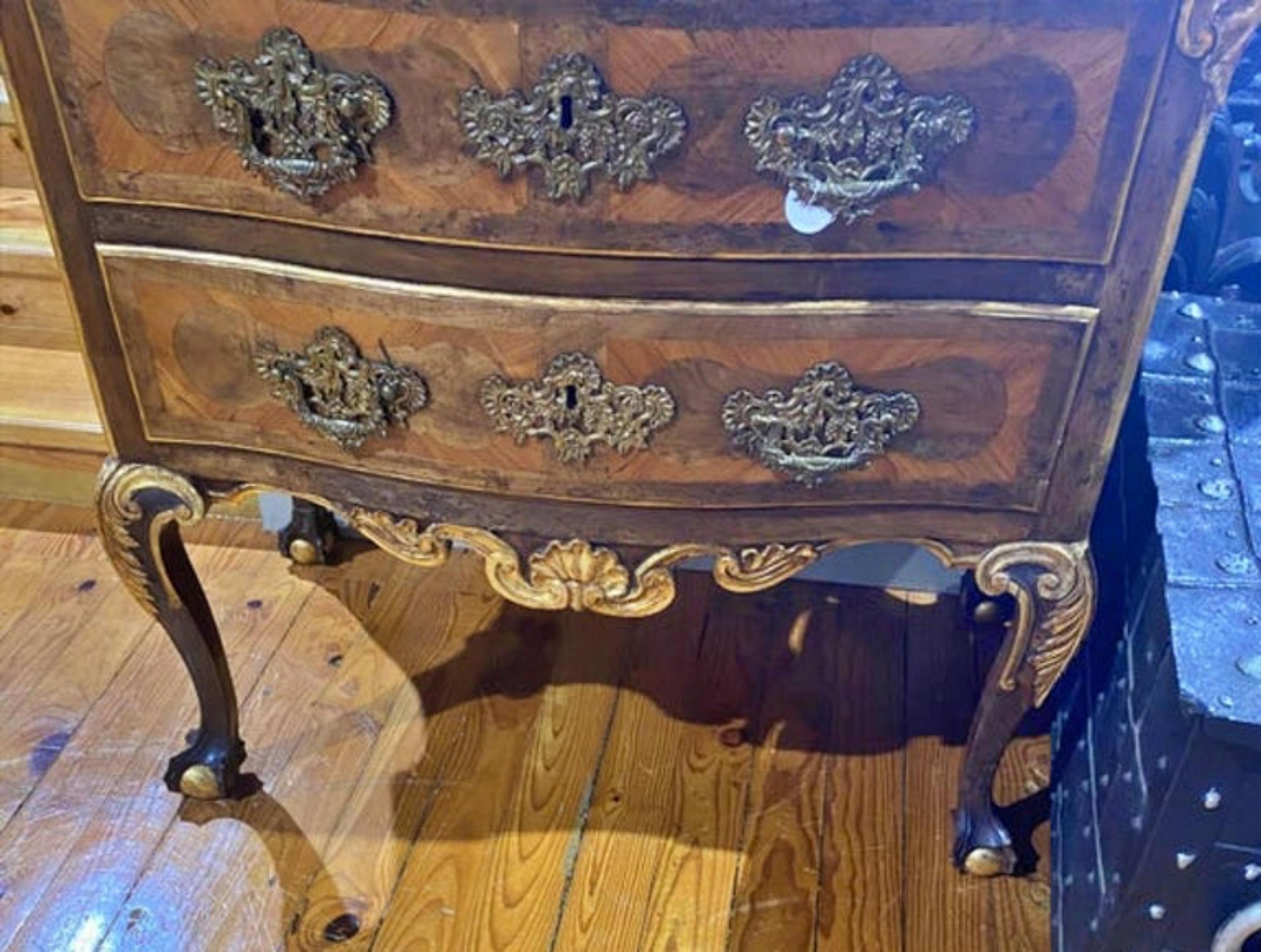 Baroque Important Portuguese Dresser 18th Century For Sale
