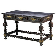 Important Portuguese Table 17th Century in Rosewood