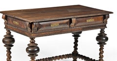 Important Portuguese Table 19th Century in Rosewood