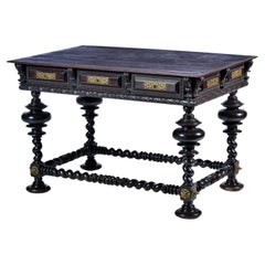Important Portuguese Table 19th Century in Rosewood