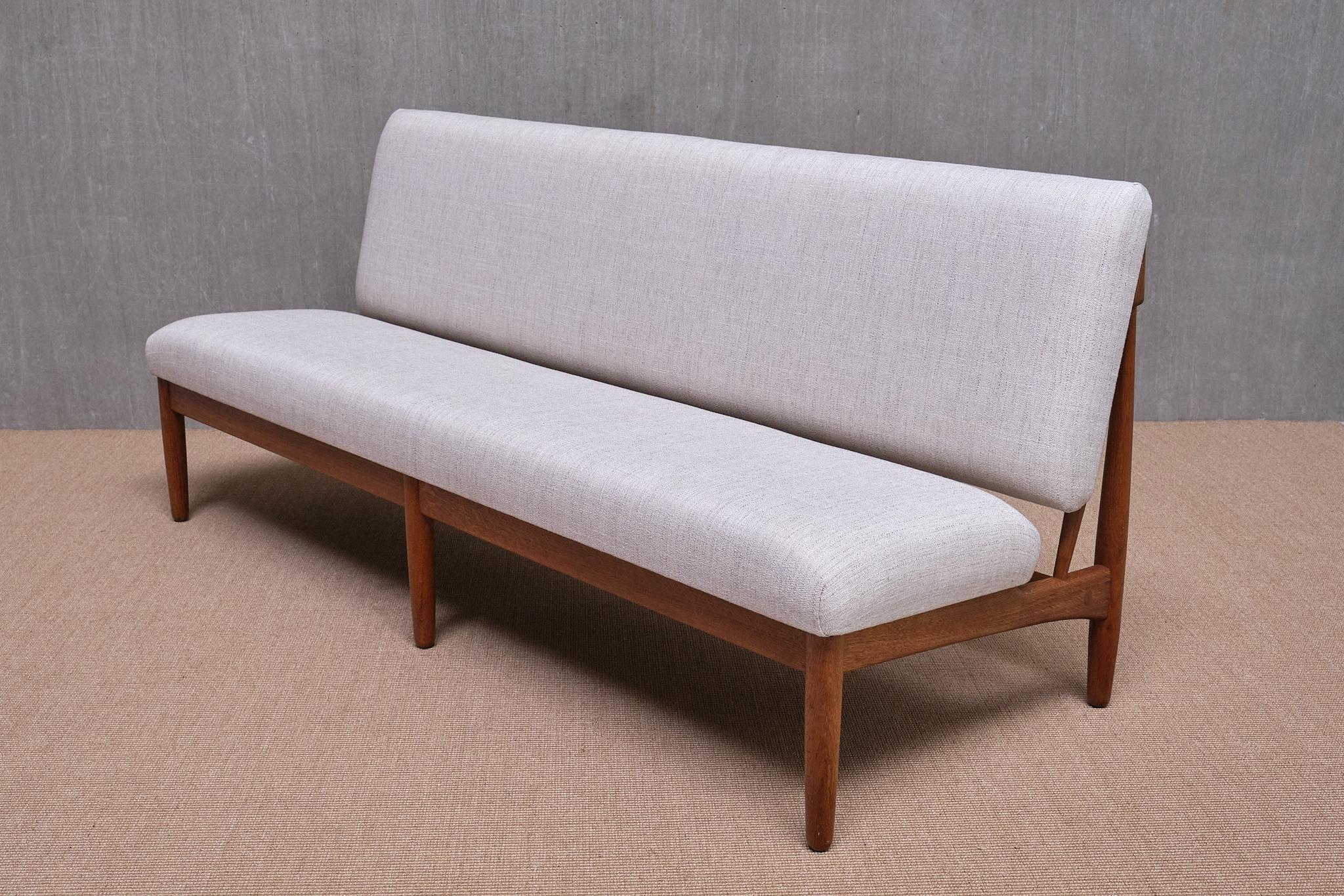 Freistehendes Poul Volther-Sofa, Schreiner Erhard Rasmussen, 1952 im Angebot 4