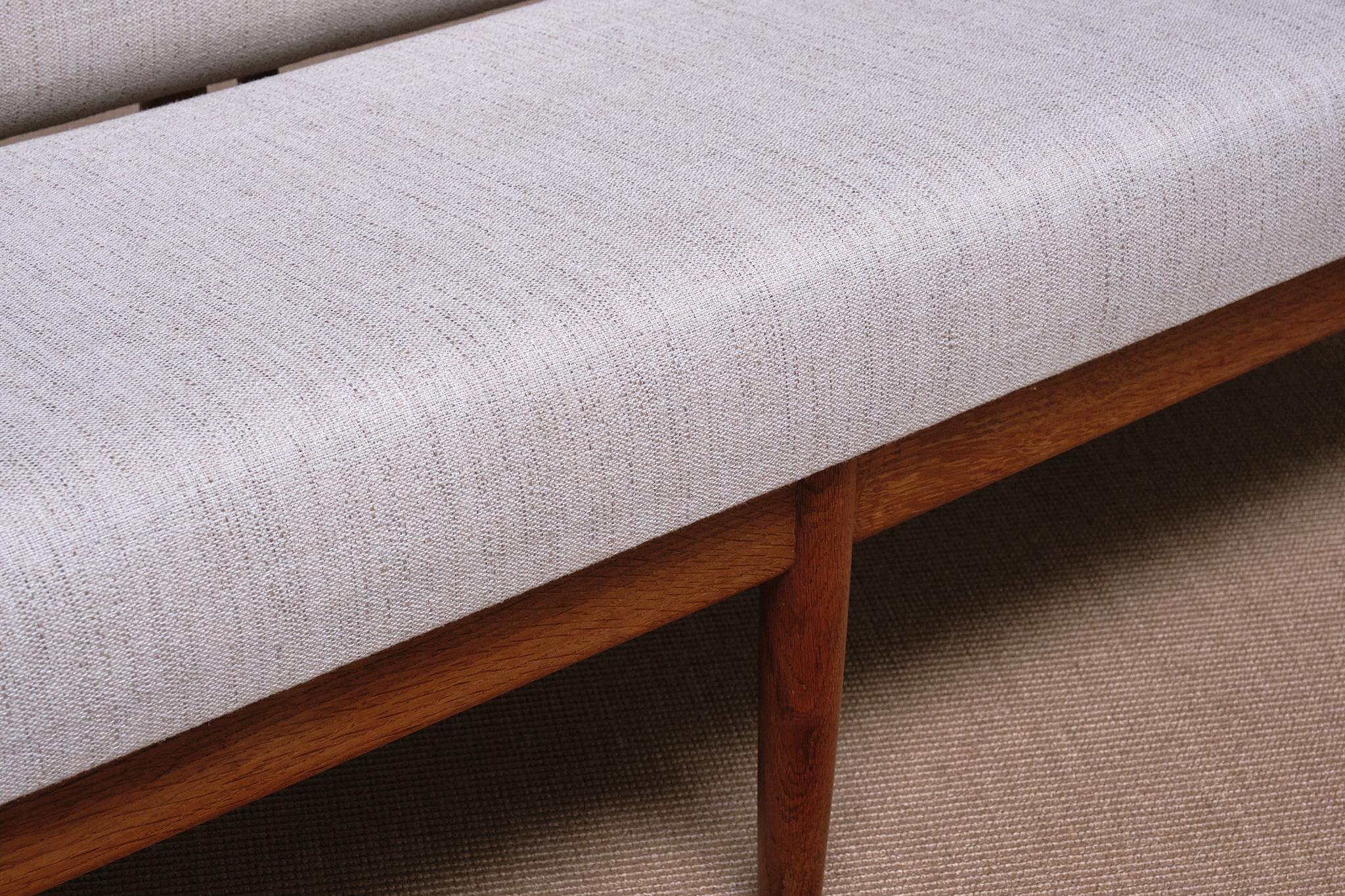 Freistehendes Poul Volther-Sofa, Schreiner Erhard Rasmussen, 1952 im Angebot 1