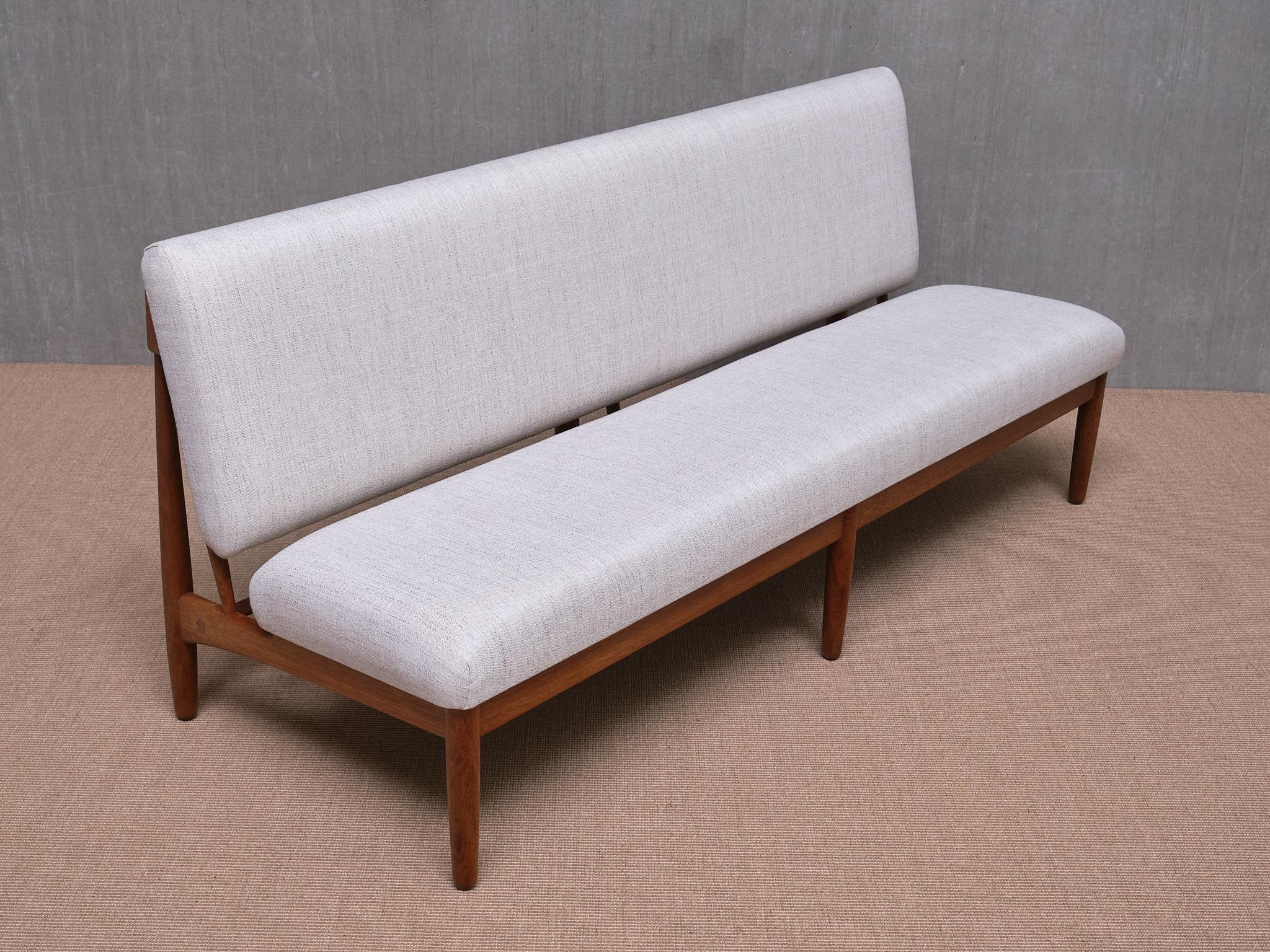 Freistehendes Poul Volther-Sofa, Schreiner Erhard Rasmussen, 1952 im Angebot 2
