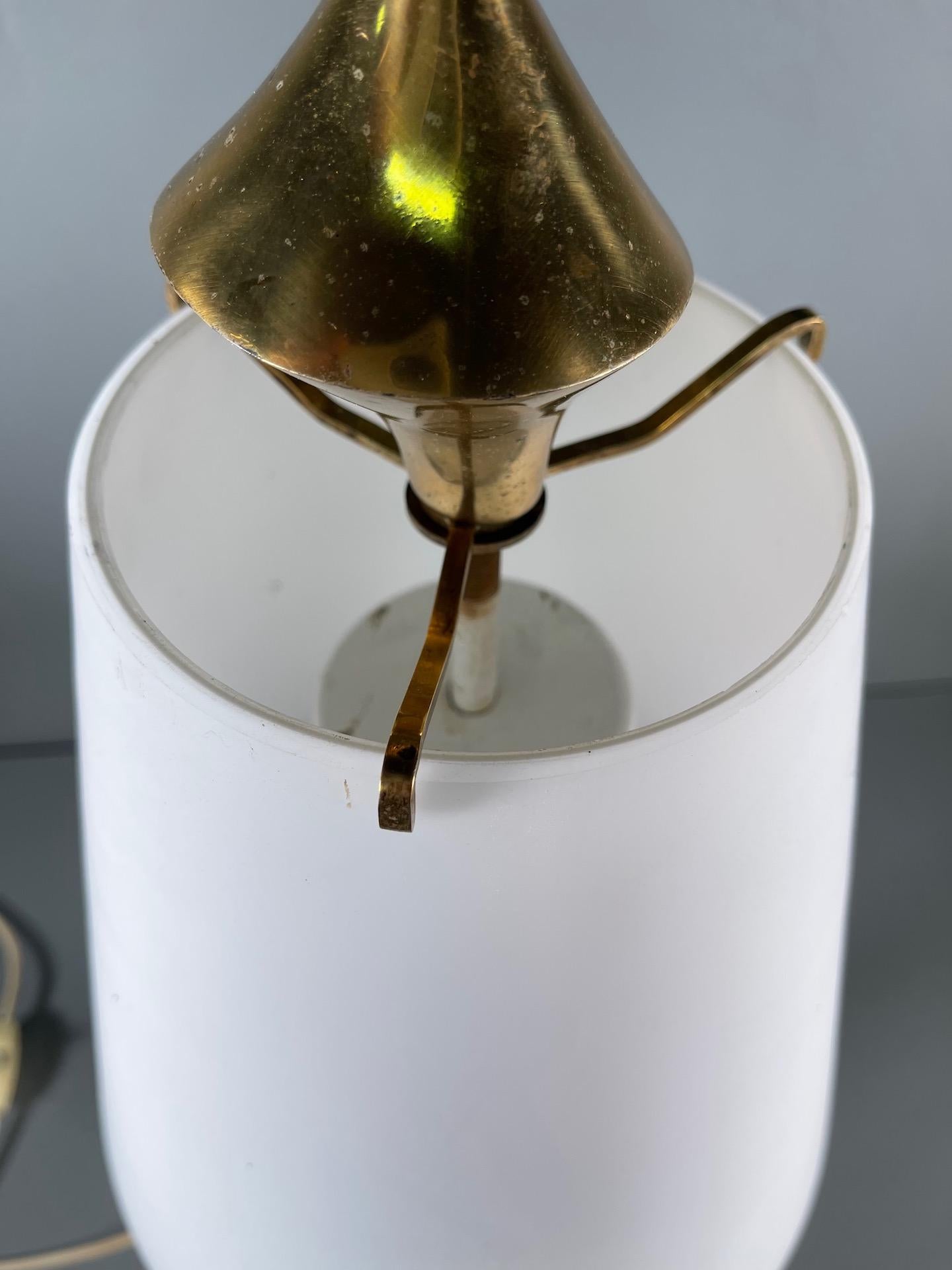 Important Rare Table Lamp Max Ingrand for Fontana Arte, Italy 1