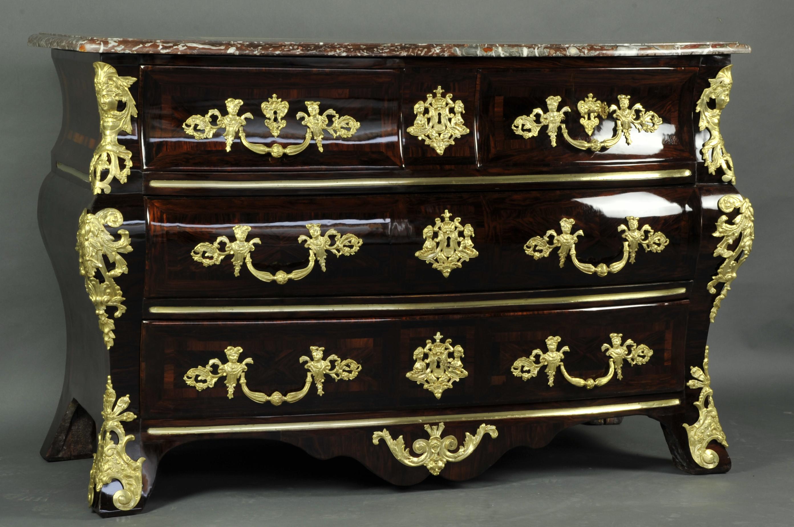 French Important Regency Period Tombeau Commode Stamped Jean-Mathieu Chevallier  For Sale