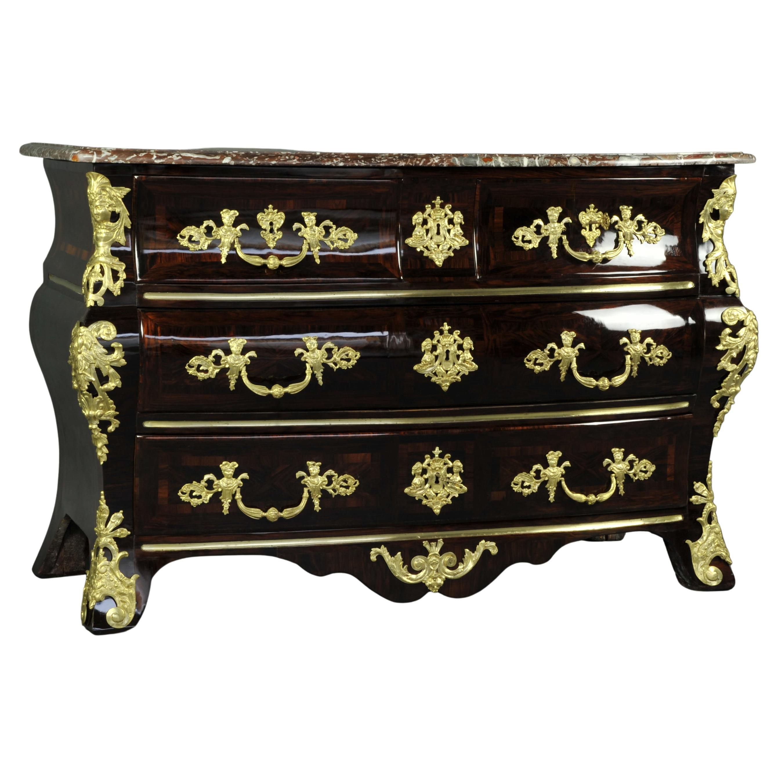Important Regency Period Tombeau Commode Stamped Jean-Mathieu Chevallier  For Sale