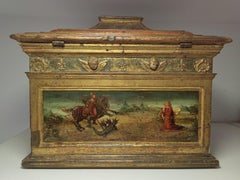 Important Renaissance Medical Box Spanish or Italian Workshop, Around 1550