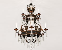 Important Renaissance-style chandelier, France, circa 1900/1920