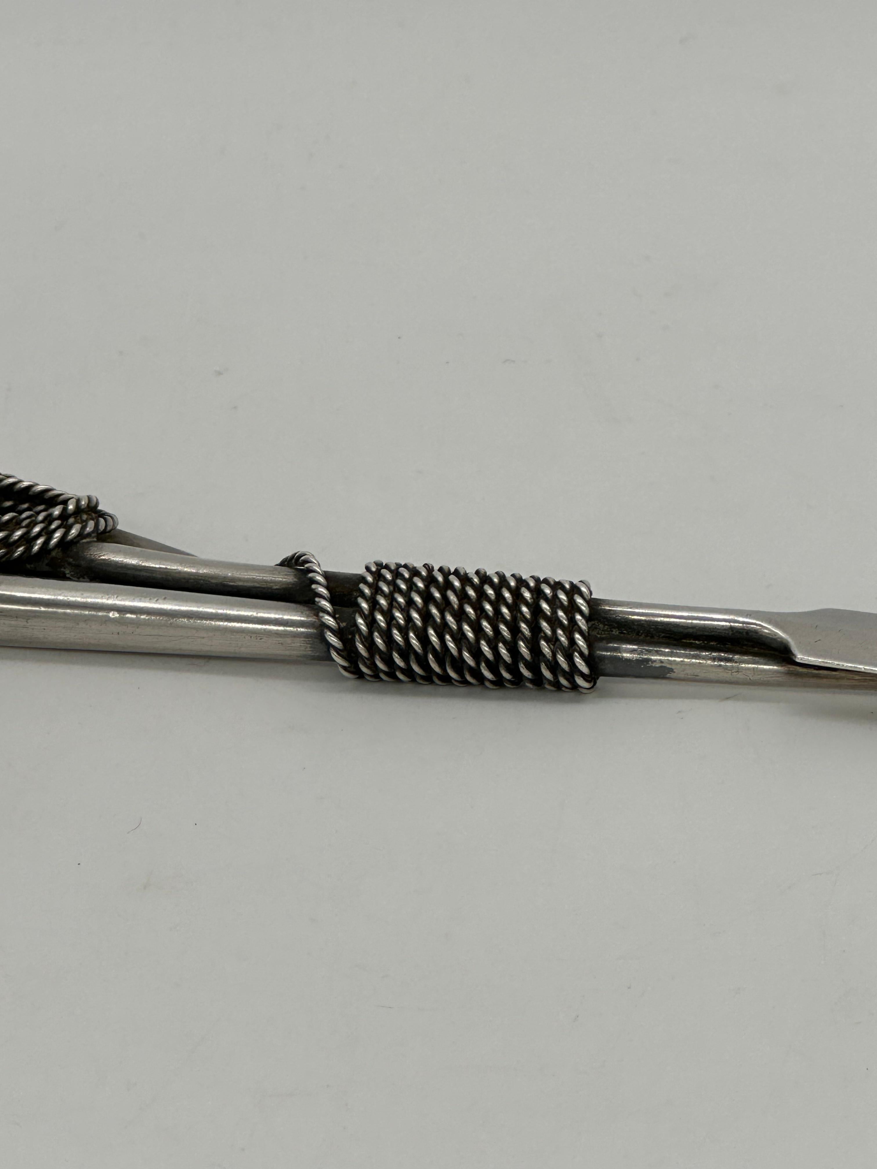 Silver Important Russian silver paper knife, Edward VII as a child, English royalty For Sale