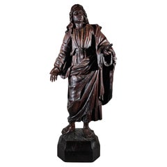 Importante sculpture de l'apôtre Saint John de Vénétie en Italie