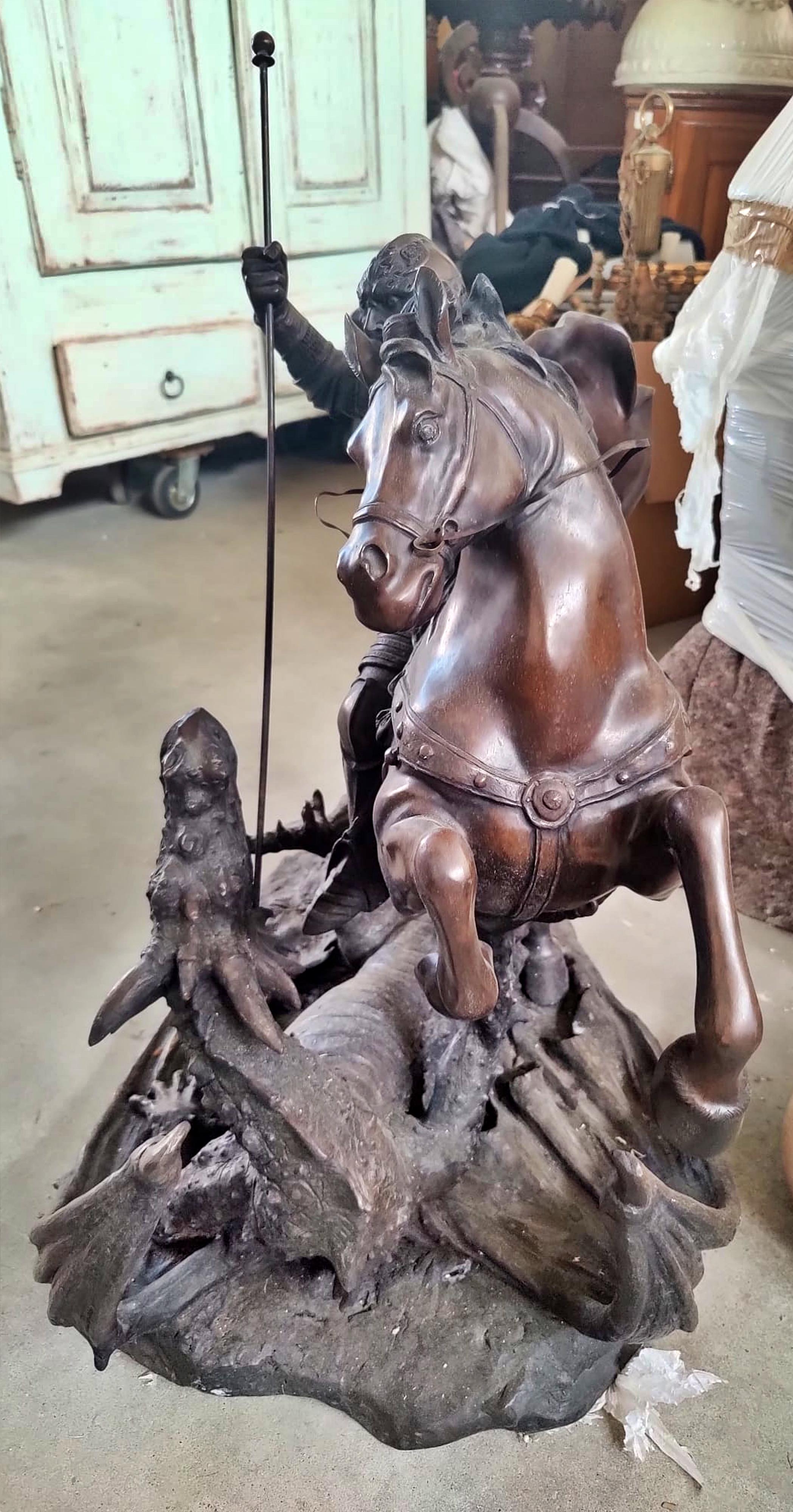 Importante escultura 