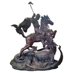 Important Sculpture "Saint George in Bronze"Bernt Notke (1440–before May 1509)