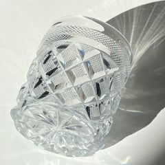 Important ensemble de 7 verres à pied Empire Baccarat, Sainte Anne en Voneche 1810.