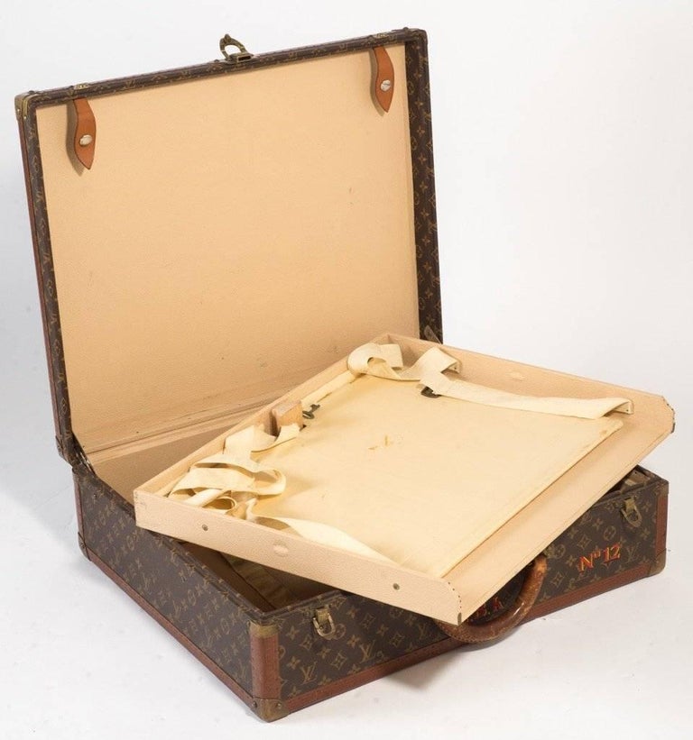 Louis Vuitton Vintage Luggage Important Set of Five Large Pieces ex