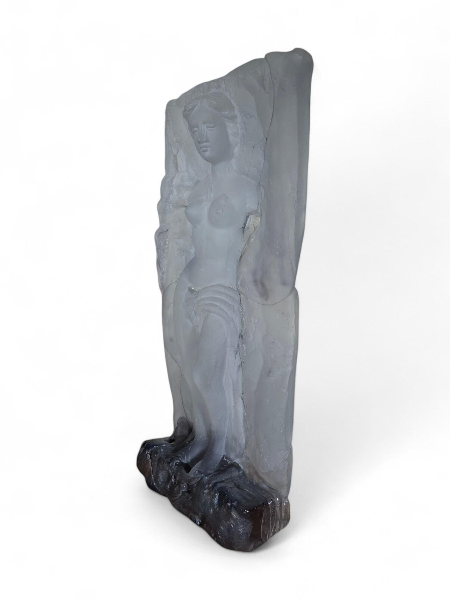 Importante scultura in vetro firmata da Jean Claude Novaro - Venere in vendita 10