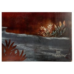 Important Signed Vietnamese Lacquer