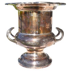 Important Silver Plate Champagne Bucket or Ice Bucket from Jack E. Leonard 1971