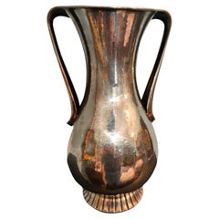 Important Silver Vase by Luigi Genazzi