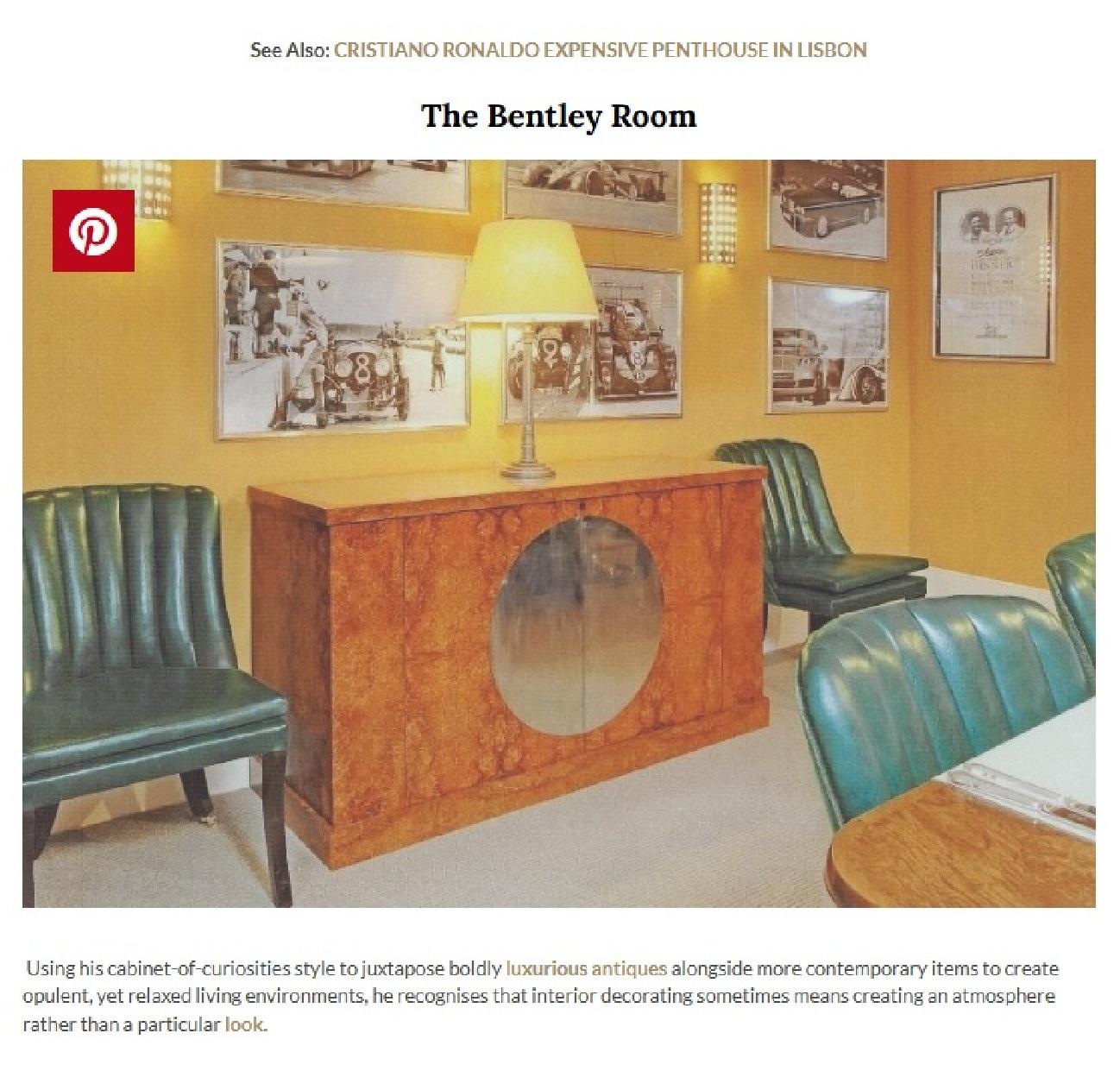 Casa Reale Antiquariato

Royal House Antiques è lieta di offrire in vendita questa squisita credenza in legno Burl & Burr Amboyna di Soane Britain del 2003, con pannelli in metallo lucido, realizzata per Bentley Motors. 

Tieni presente che le spese