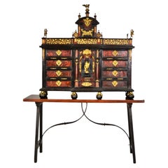 Important Spanish Cabinet, 17th Century