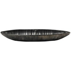Important Stoneware Cup with Black Glaze by Jeanne and Norbert Pierlot, 1960