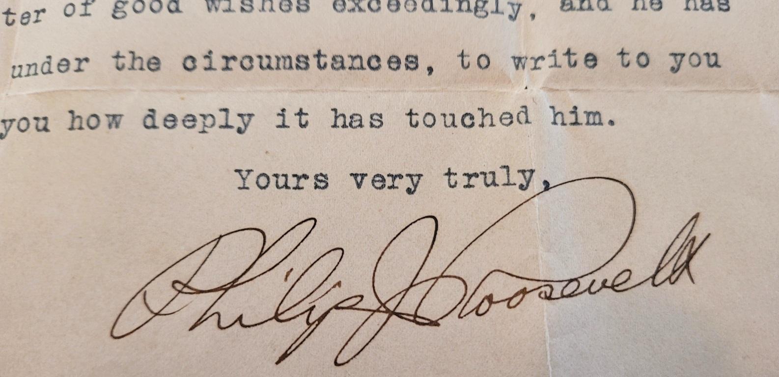 Important Teddy Roosevelt Letter of June, 1911 For Sale 2