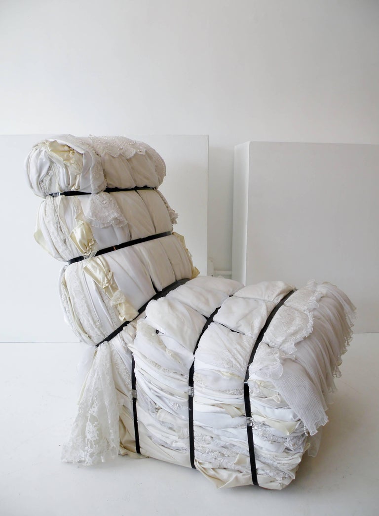 Important Tejo Remy Wedding Dress Rag Chair For Droog Design For