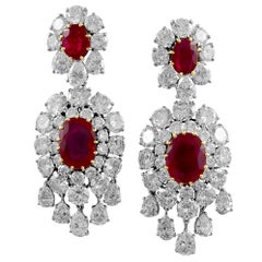 Diamond Dangle Earrings