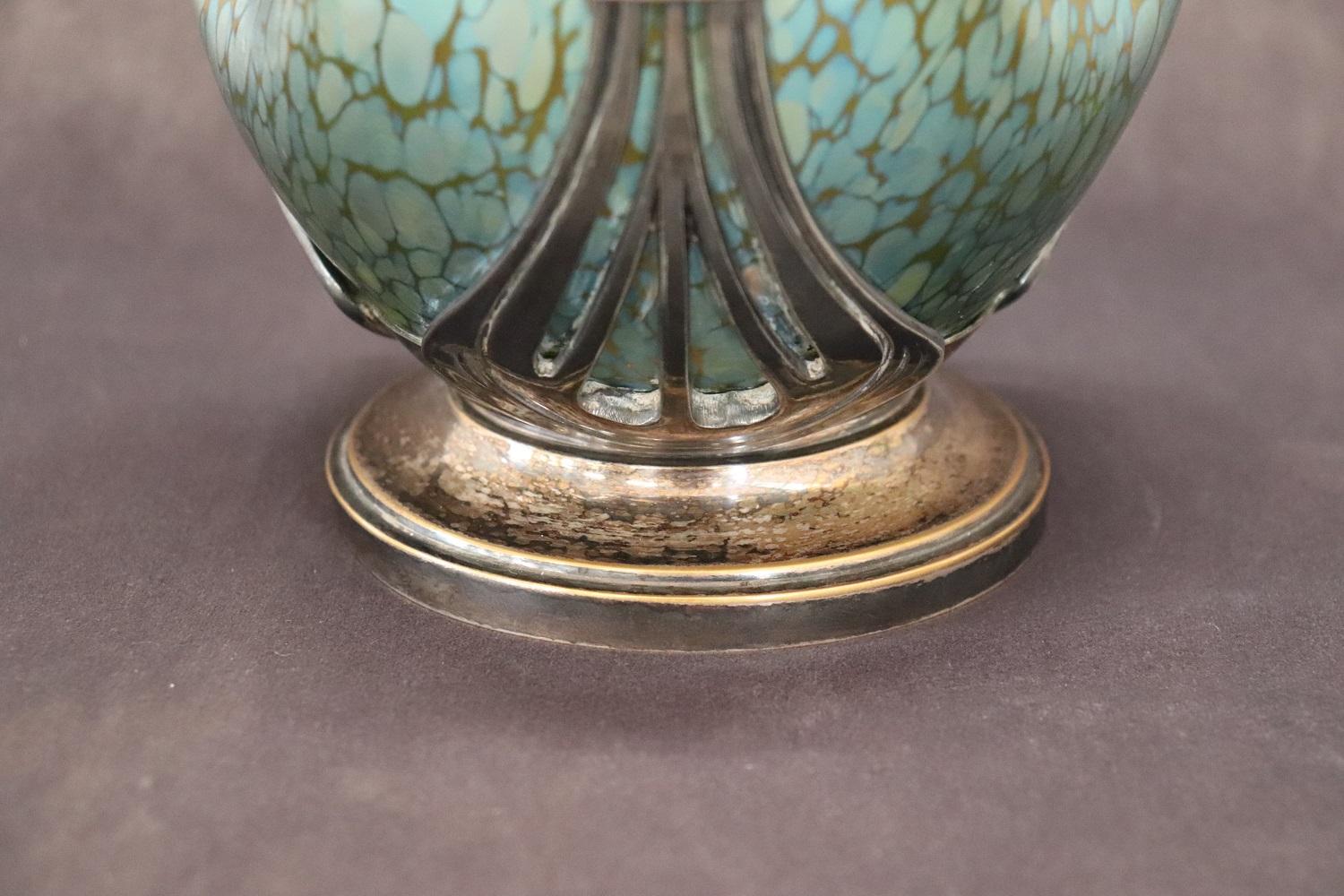 Important Vase Art Nouveau by Moritz Hacker and Johann Loetz Witwe, 1900s For Sale 11