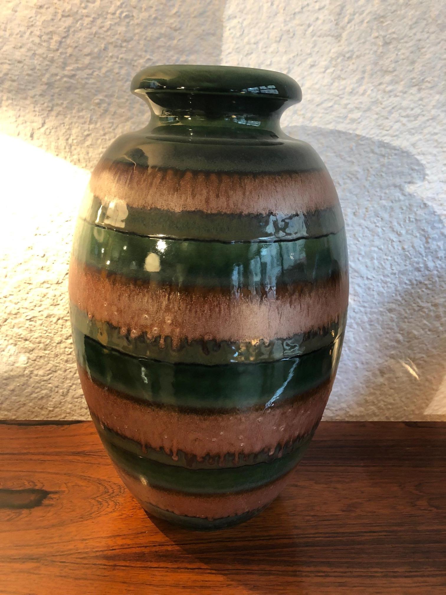 Mid-Century Modern Important Vase from West Germany