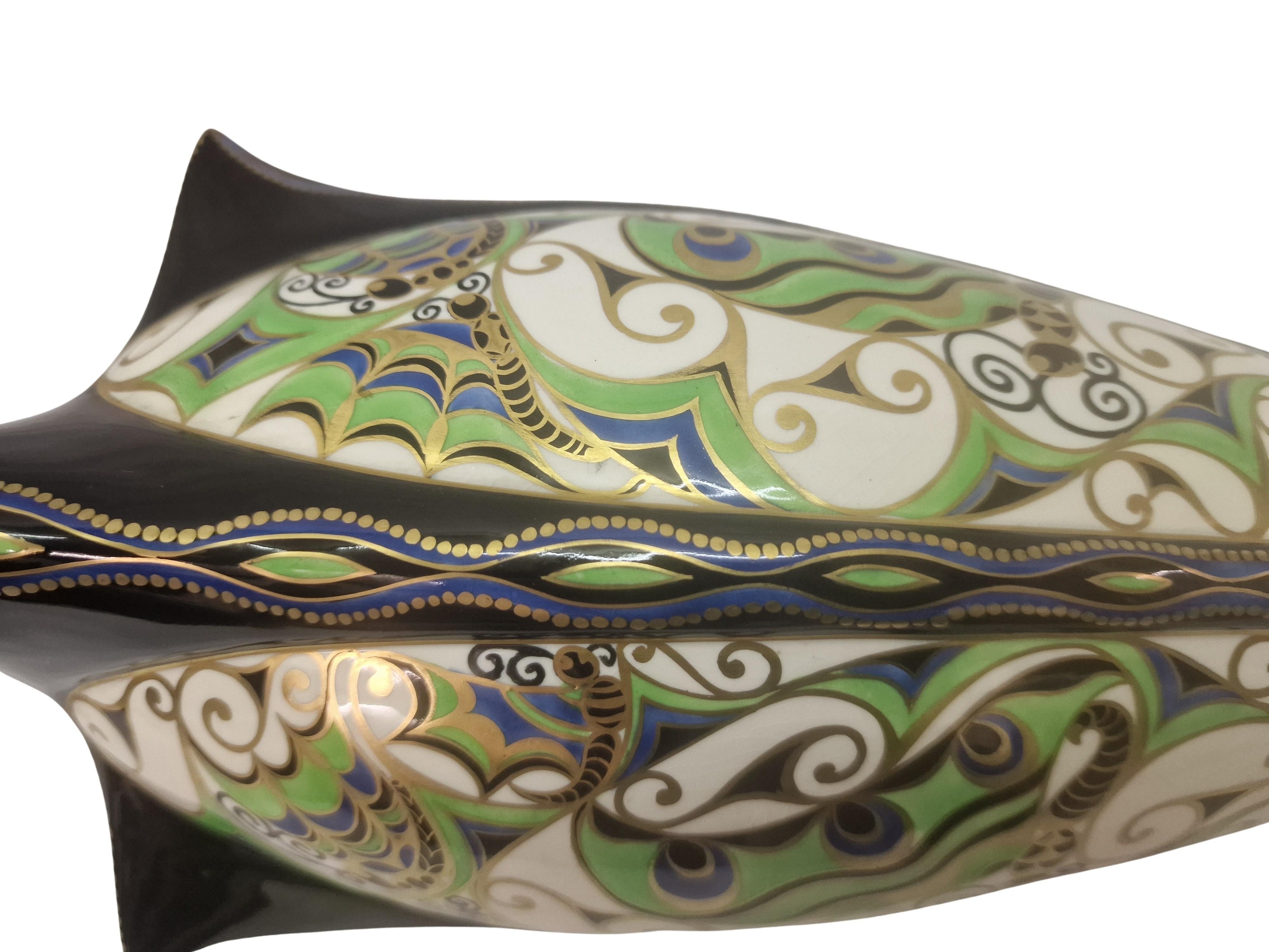 Important vase, Karl Klaus Serapis Ernst Wahliss Wiener Werkstätte, 1911 Austria 3