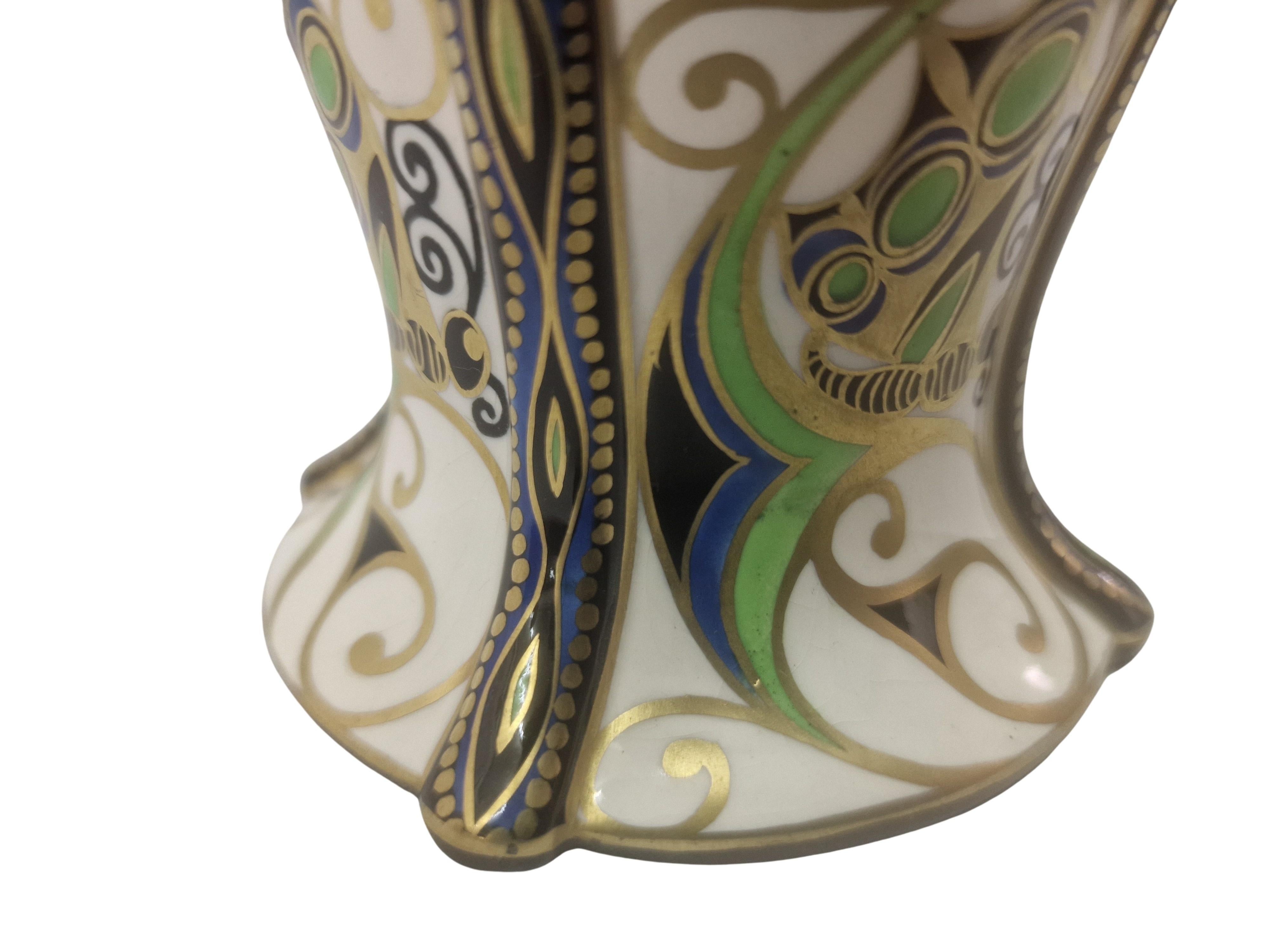 Important vase, Karl Klaus Serapis Ernst Wahliss Wiener Werkstätte, 1911 Austria 7
