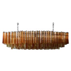 Important Venini Hexagonal Chandelier
