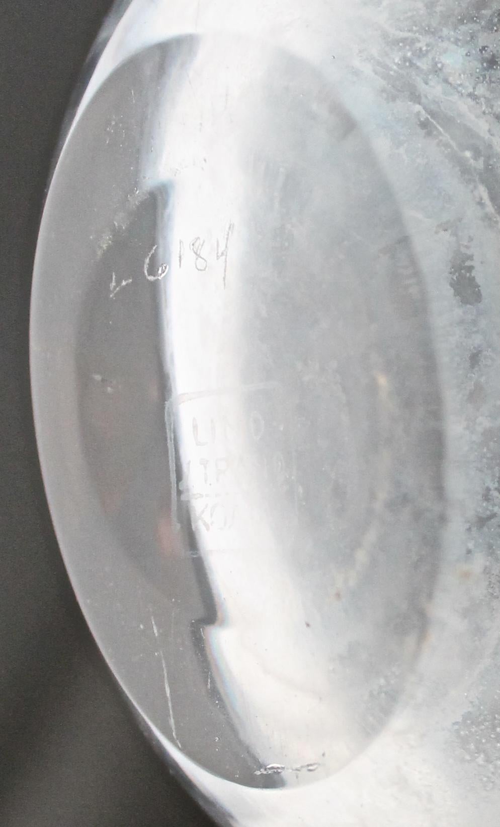 Svedese Importante decanter Vicke Lindstrand per Kosta Boda in vendita