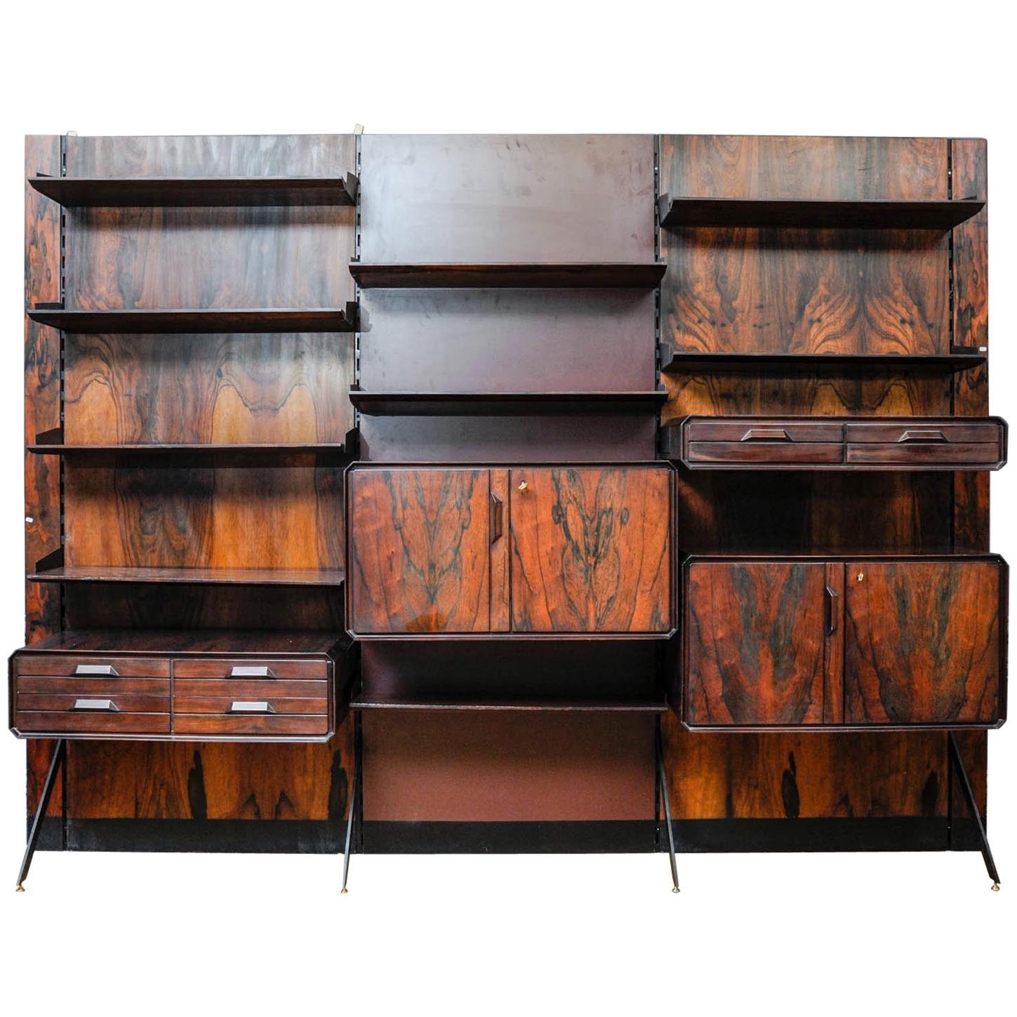 Vintage Bookcase in palissander at cost price. at 1stDibs