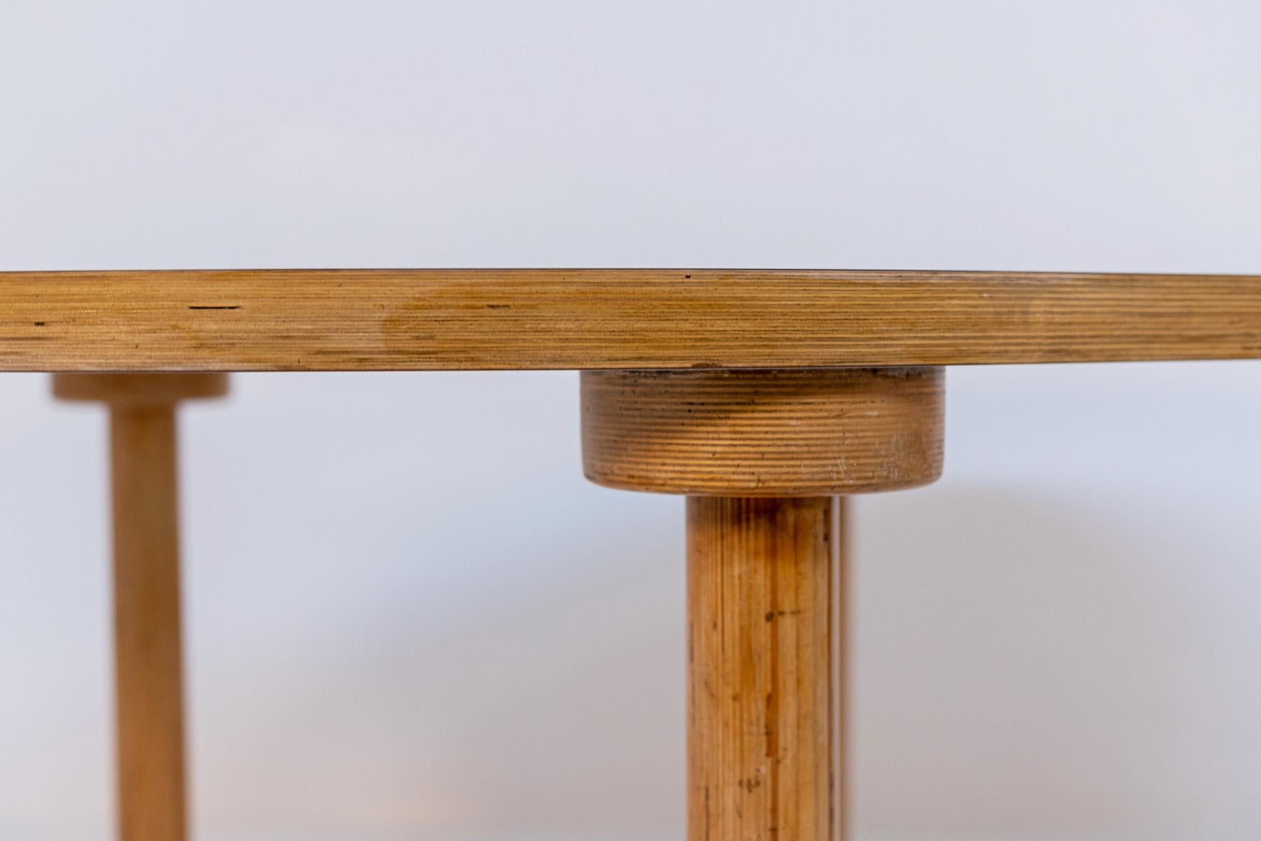 Mid-Century Modern Important Vintage Table by Enzo Mari for Driade, 1970s For Sale