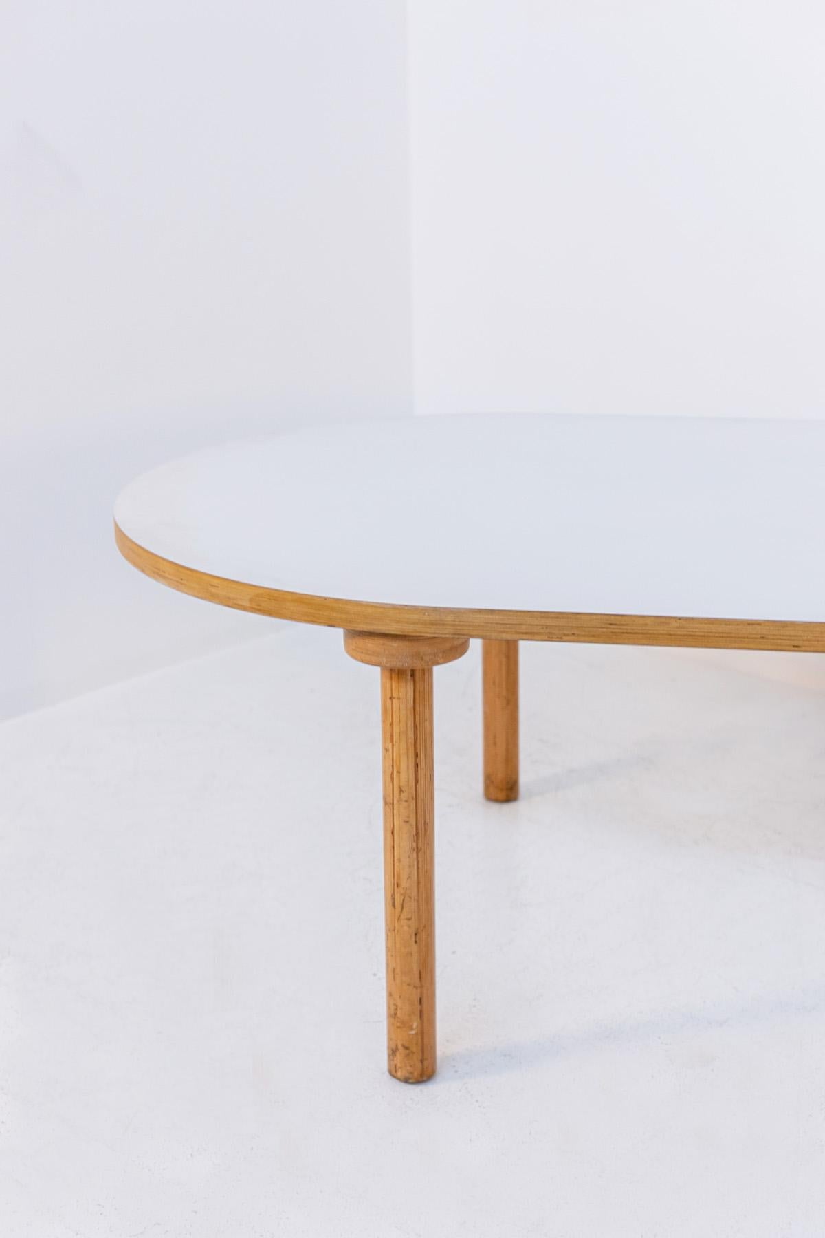 Late 20th Century Important Vintage Table by Enzo Mari for Driade, 1970s For Sale
