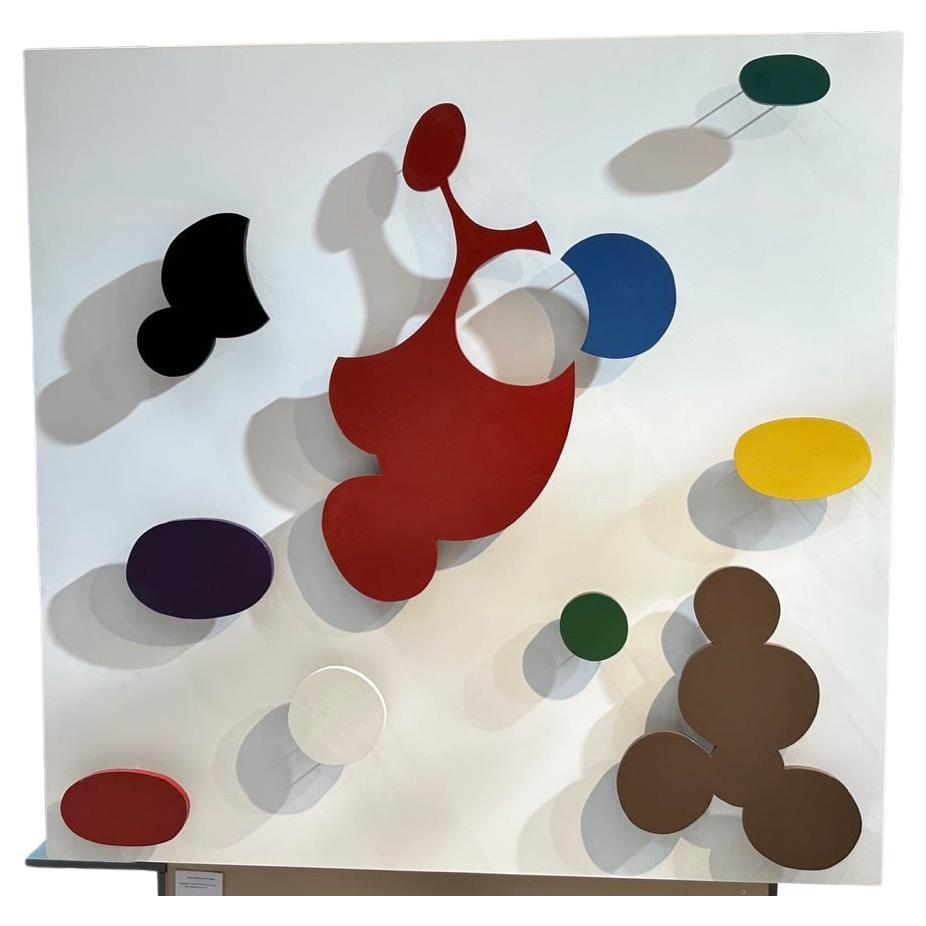Important Wall sculpture from 1964. Made by Pierre Olofsson (1921-1996) For Sale