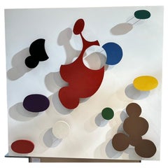 Important Wall sculpture from 1964. Made by Pierre Olofsson (1921-1996)