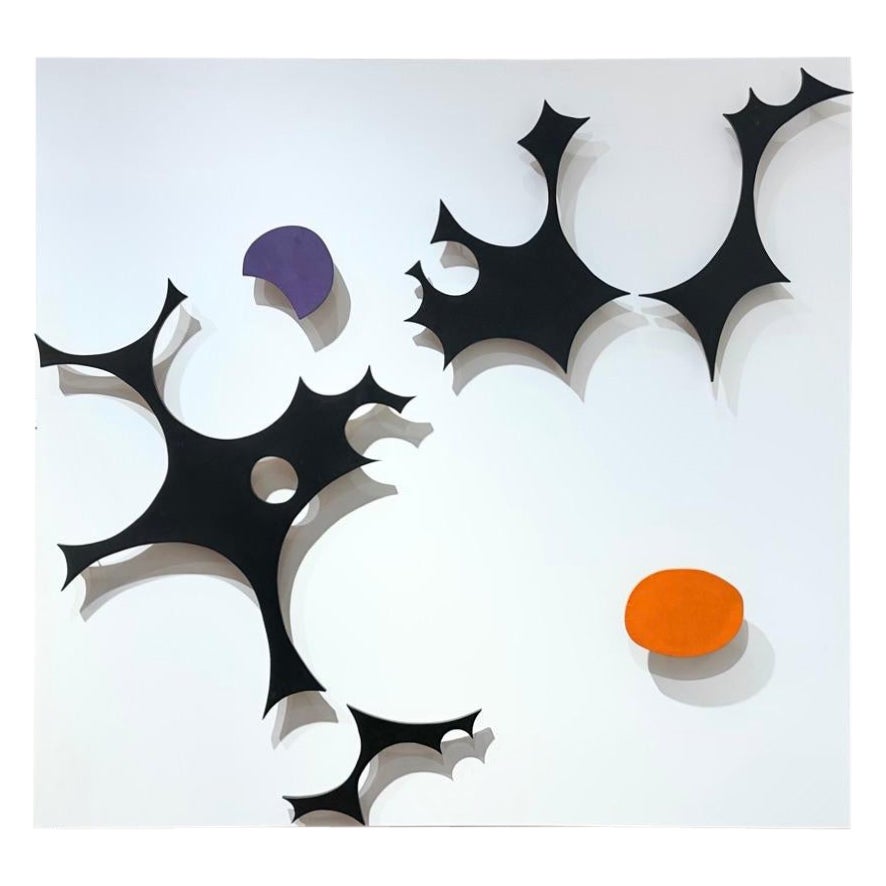 Importante sculpture murale de Pierre Olofsson. Réalisé en 1964 pour la poste suédoise